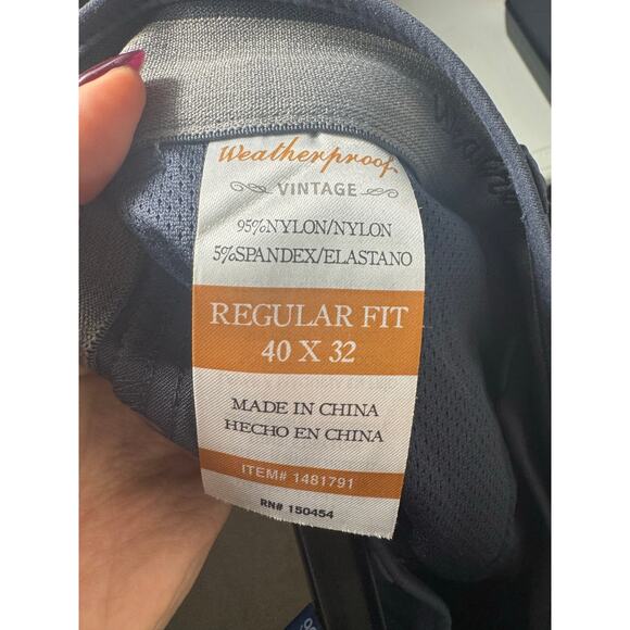 Men’s Weatherproof Vintage Utility Work Tech Pants 40 X 32 - Picture 6 of 6